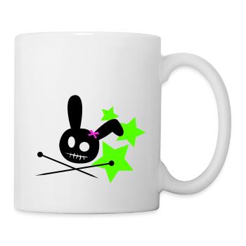 Voodoo Bunny Stars - Mug - white - Right