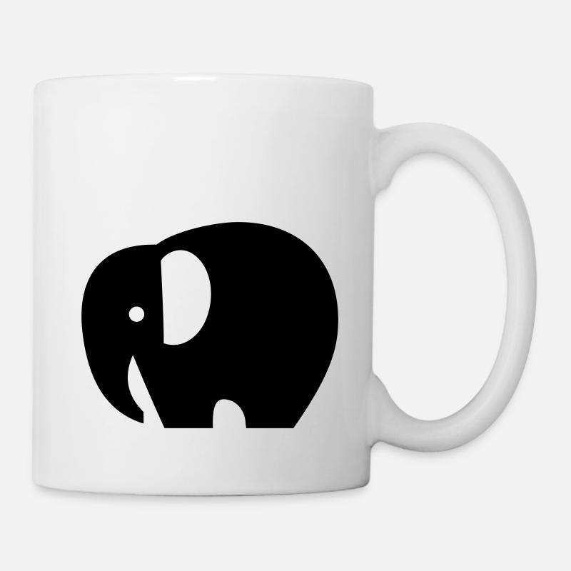 Olifant - Mug blanc - blanc