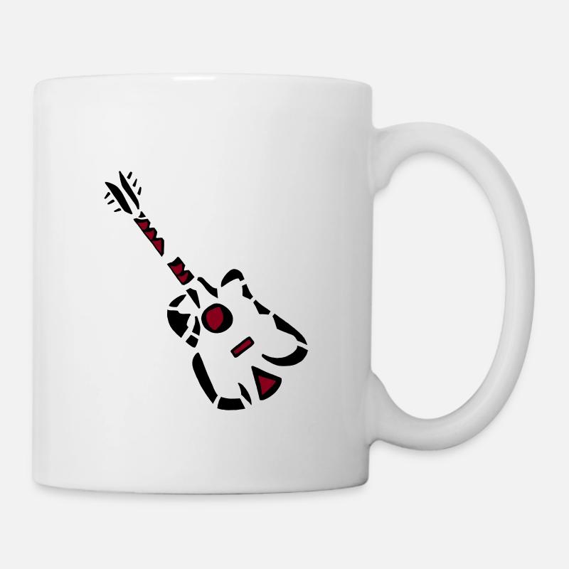 Guitare E Guitare Occidentale 4 - Mug blanc - blanc