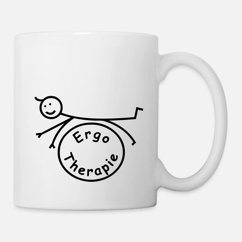 Ergothérapie classique - Mug blanc - blanc