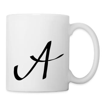 Logo A - Tasse - Weiß - Rechts