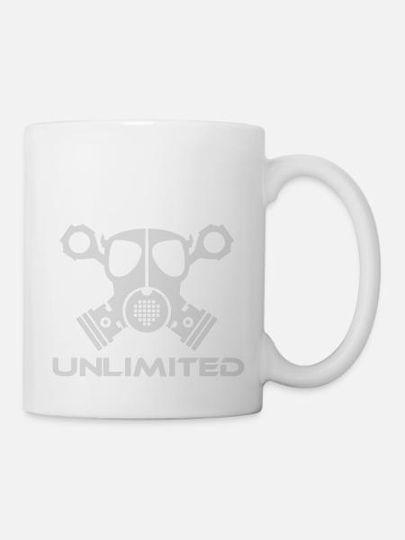 EPS Logo mit Schriftzug - Tasse - Weiß