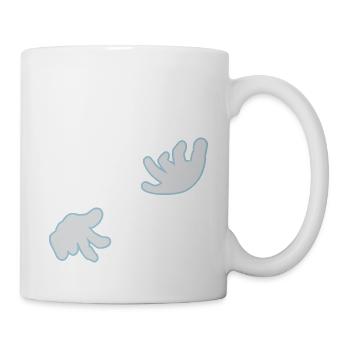 Luftgitarre / air guitar (2c) - Tasse - Weiß - Rechts