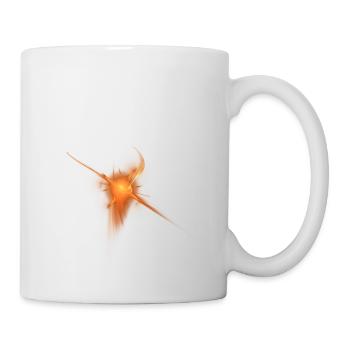Phönix-Fraktal - Tasse - Weiß - Rechts
