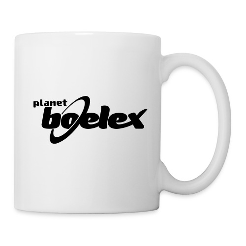 Planet Boelex v logo white - Mug