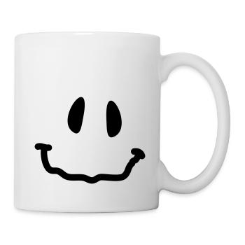 smiley_1c - Mug blanc - blanc - Droite