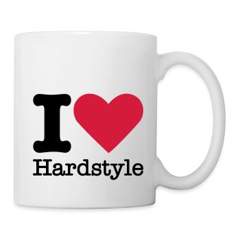 I Love Hardstyle - Tasse - Weiß - Rechts