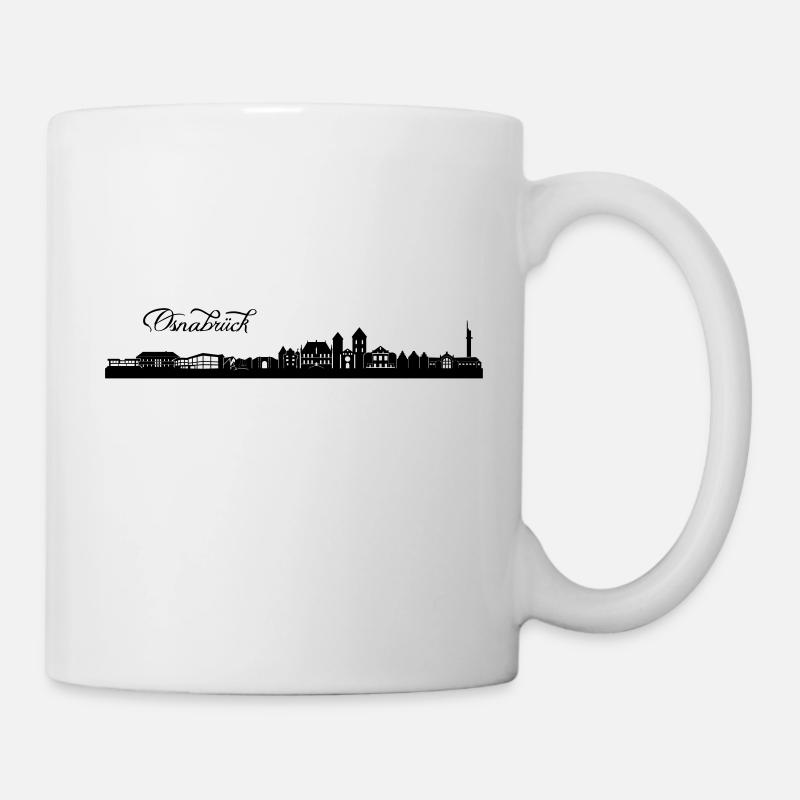 Osnabrücker Skyline - Tasse - Weiß