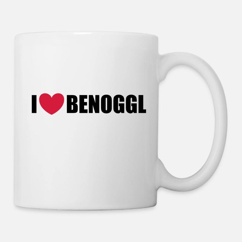 Benoggl - Tasse - Weiß