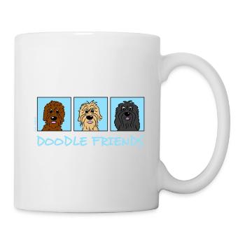 Doodle Friends - Tasse - Weiß - Rechts