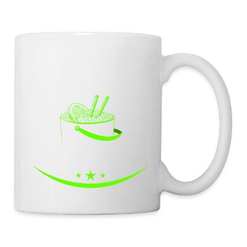 Eimer für Malle - Tasse - Weiß - Rechts