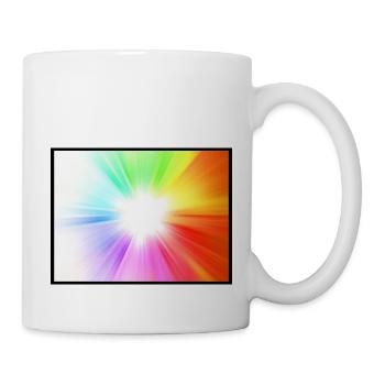 Rainbow points - Mug - white - Right
