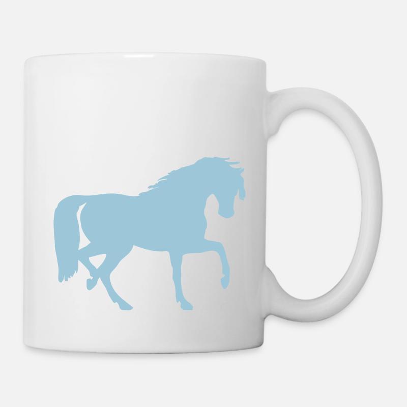 Pferd - Tasse - Weiß