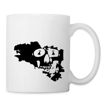 bretagne breizh pirate - Mug blanc - blanc - Droite
