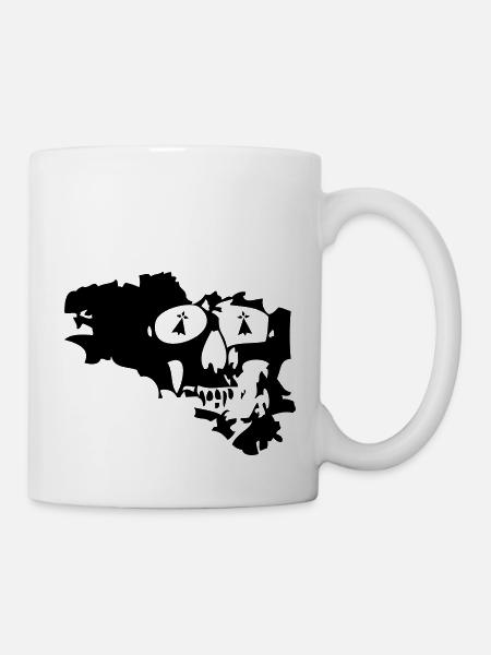 bretagne breizh pirate - Mug blanc - blanc