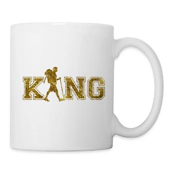 Randonnée en montagne Escalade - Mug blanc - blanc - Droite