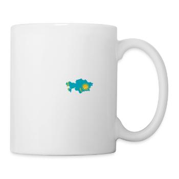 I love Kazakhstan - Kazakhstan - heartbeat - Mug - white - Right