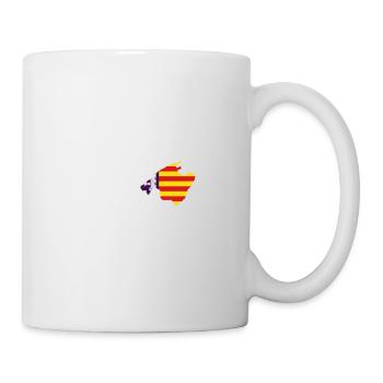 Ich liebe Mallorca - Herzschlag - Tasse - Weiß - Rechts