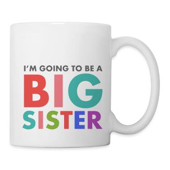Big Sister To Be - Mug blanc - blanc - Droite