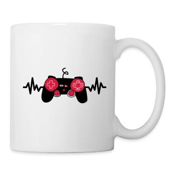 gaming is life - Mug - white - Right