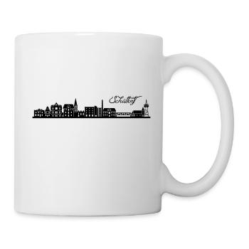 Schüttorfer Skyline - Tasse - Weiß - Rechts