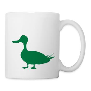 duck - Tasse - Weiß - Rechts