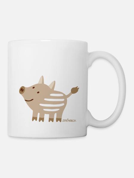 Frischling.png - Tasse - Weiß