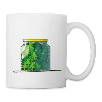 tannenglas - Tasse - Weiß - Rechts