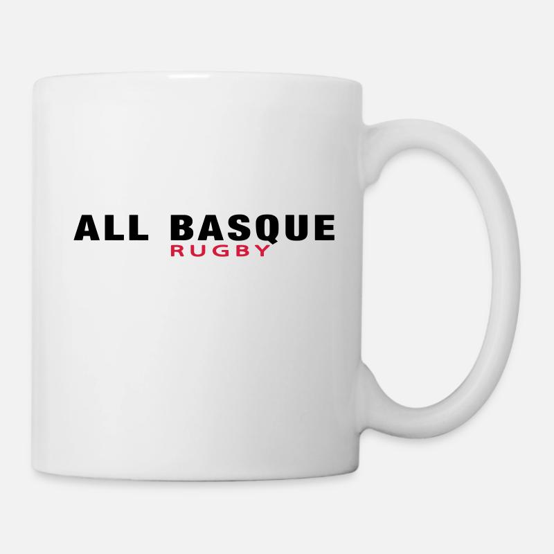 ALL BASQUE rugby v1 (2c) - Mug blanc - blanc