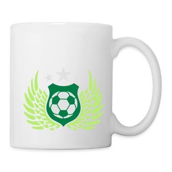 fussball_k_3c - Mug blanc - blanc - Droite