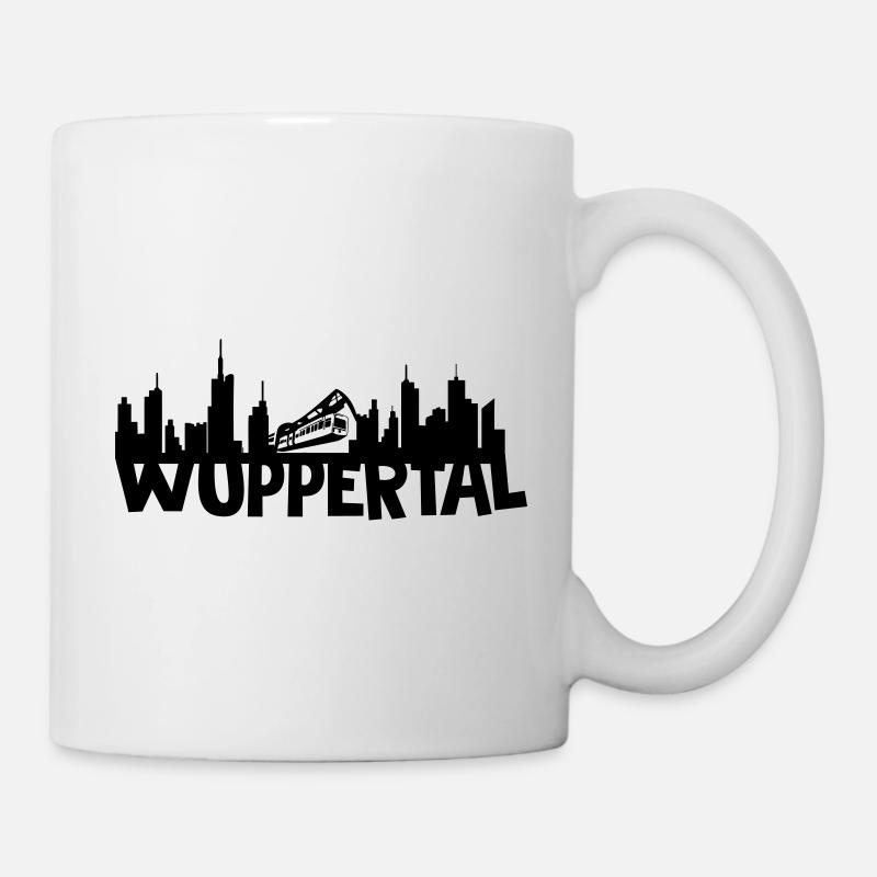 Wuppertal skyline - Mug - white