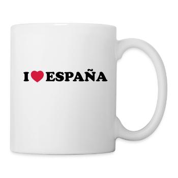 I love Espana - Tasse - Weiß - Rechts