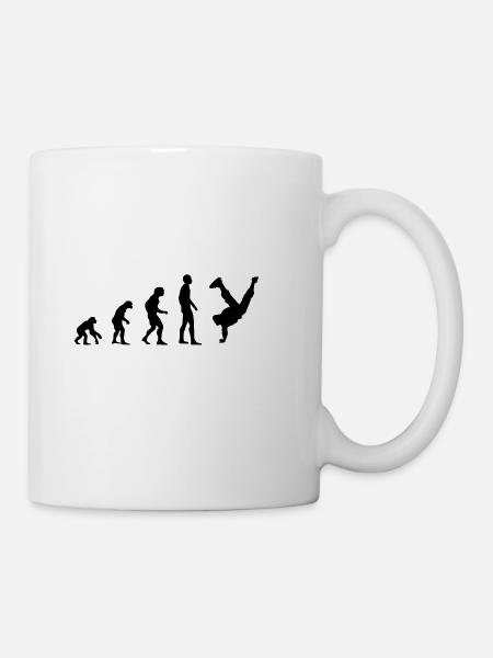 Breakdancer - Tasse - Weiß