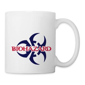 Biohazard__V006 - Tasse - Weiß - Rechts