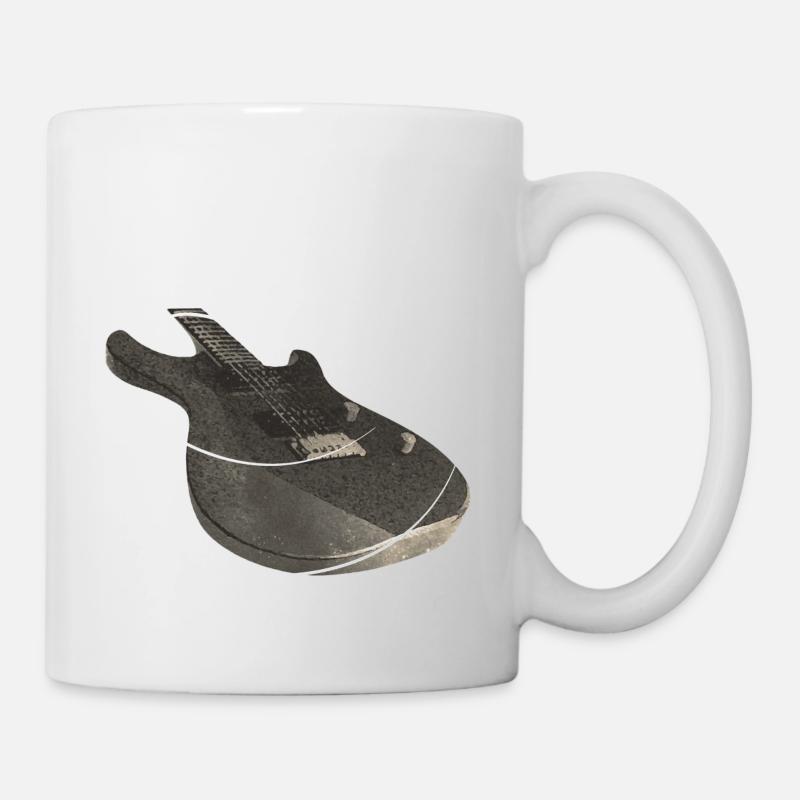 Guitar - Guitar - Mug - white