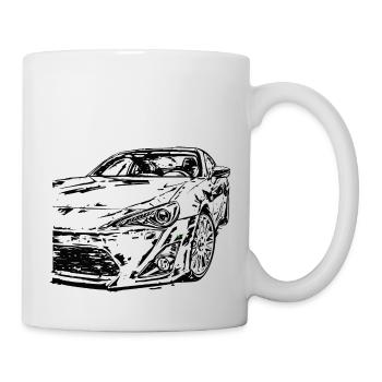GT86 Dirty - Mug - white - Right