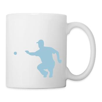 petanque1 pointer ball - Mug - white - Right