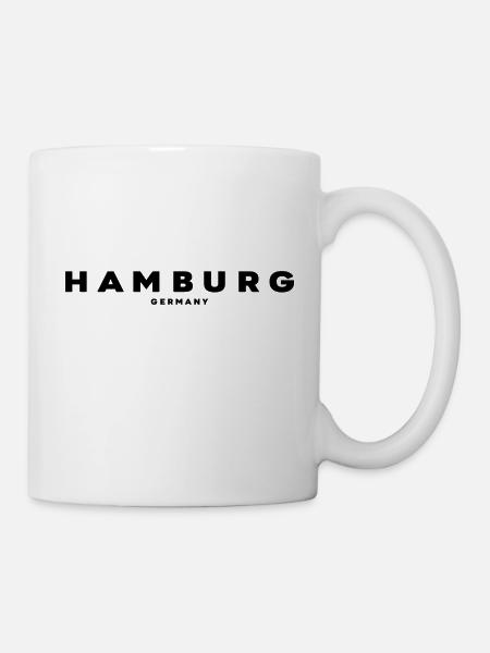 Hamburg - Tasse - Weiß