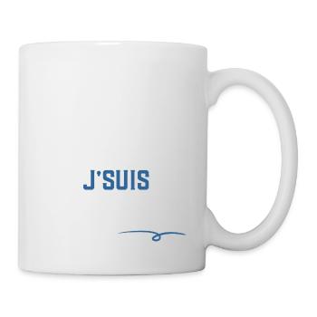 J'suis agriculteur cadeau - Mug blanc - blanc - Droite
