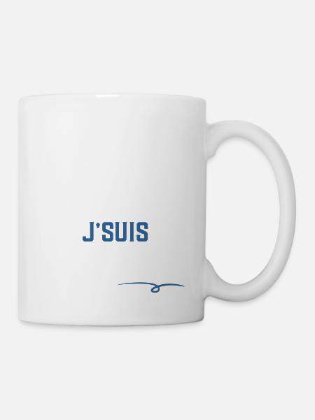 J'suis agriculteur cadeau - Mug blanc - blanc