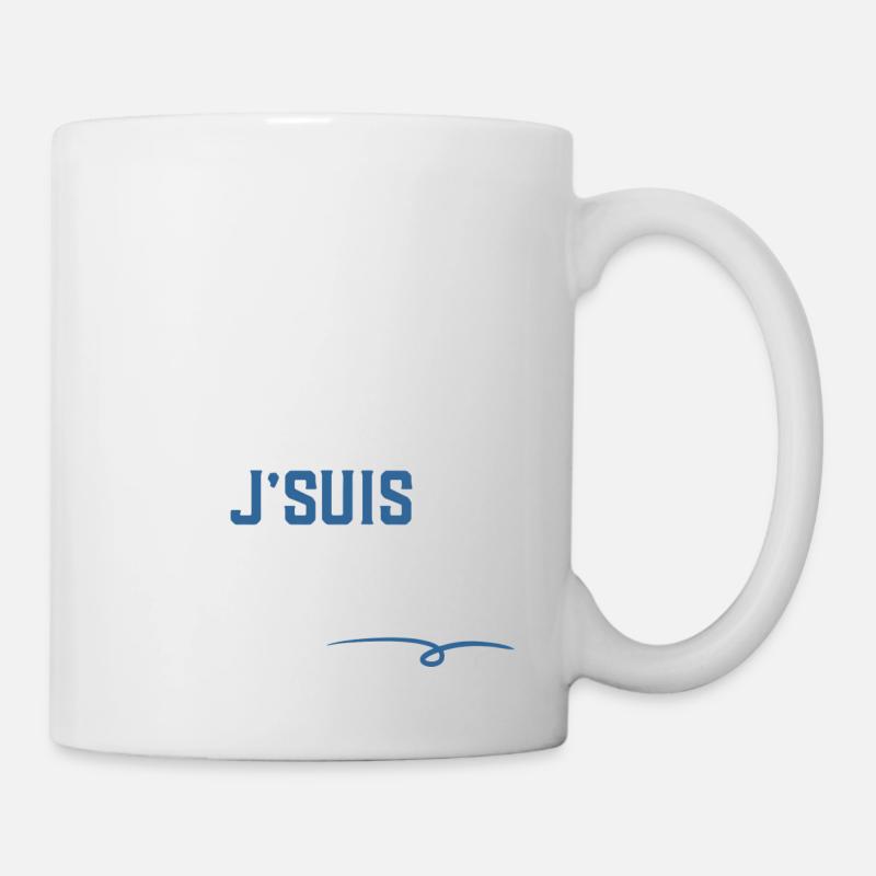 J'suis agriculteur cadeau - Mug blanc - blanc