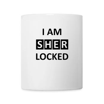 I AM SHERLOCKED - Mug - white - Front