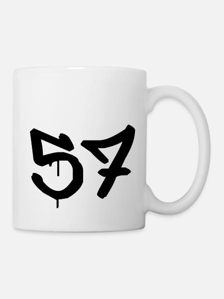 Graffiti : 57 - Mug - white