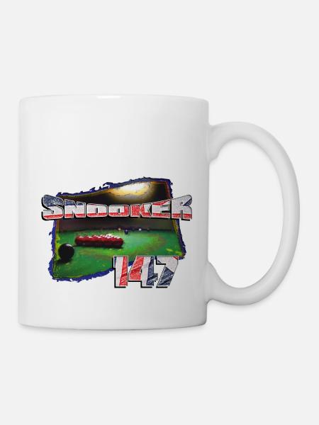 SNOOKER 147 - Mug - white