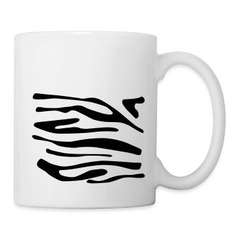 Zebra Print 1 - Mug - white - Right