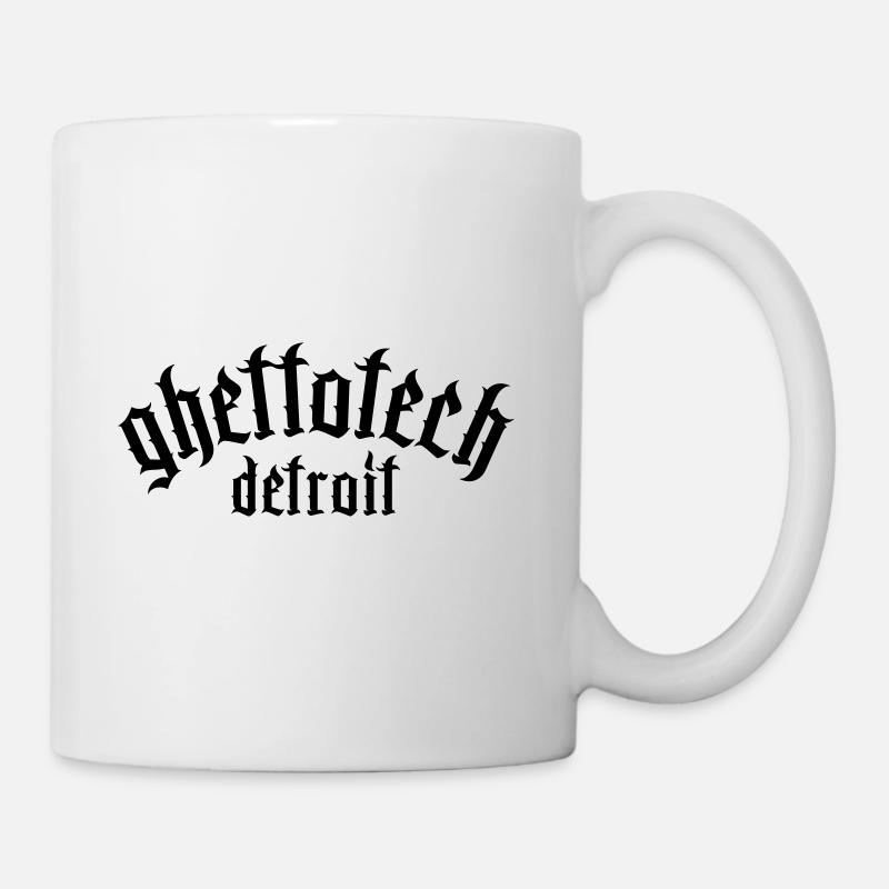 Gettotech Detroit - Tasse - Weiß