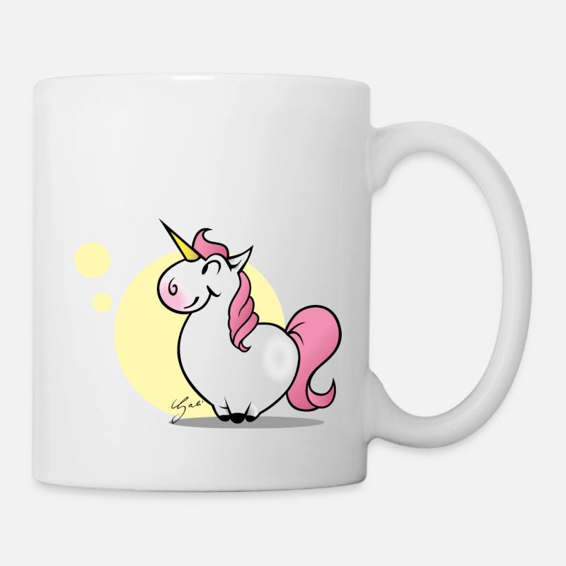 Licorne - Mug blanc - blanc