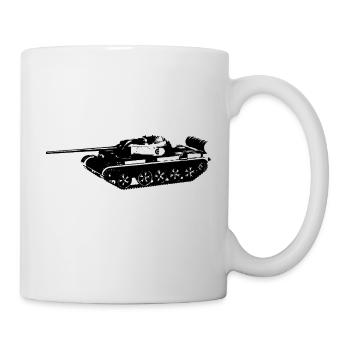 Mittlerer Kampfpanzer T-54 - Tasse - Weiß - Rechts