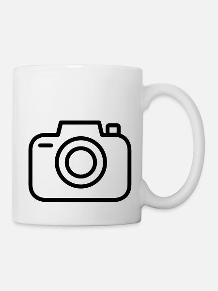 camera - Mug - white