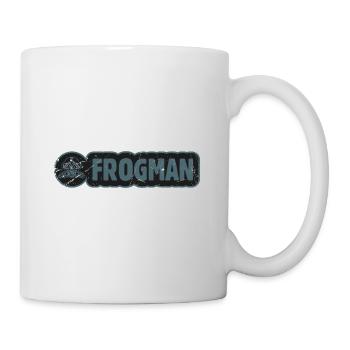 FROGMAN BLUE plongée sous marine - Mug blanc - blanc - Droite